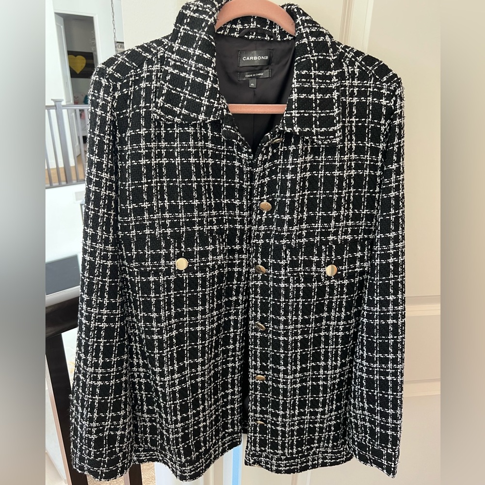 Carbon38 Shacket Shirt NWT XL